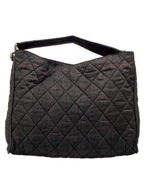 Chanel Shoulder Bag Quilted Black